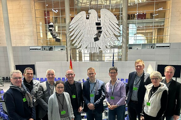 Delegation der Steuerungsgruppe zu Gast in Berlin